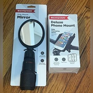 Schwinn Black Deluxe Phone Mount